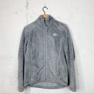 North Face Fleece Soft Deep Pile Sherpa Gray Denali Jacket